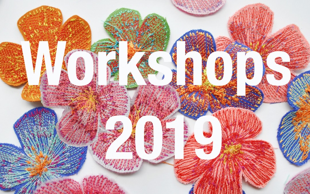 Upcoming Workshops for 2019