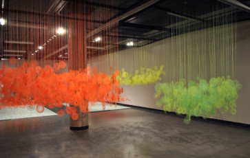 Neon Clouds Exhibition
