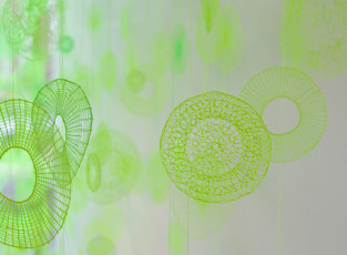 Green to Yellow Scribble Articulations Detail