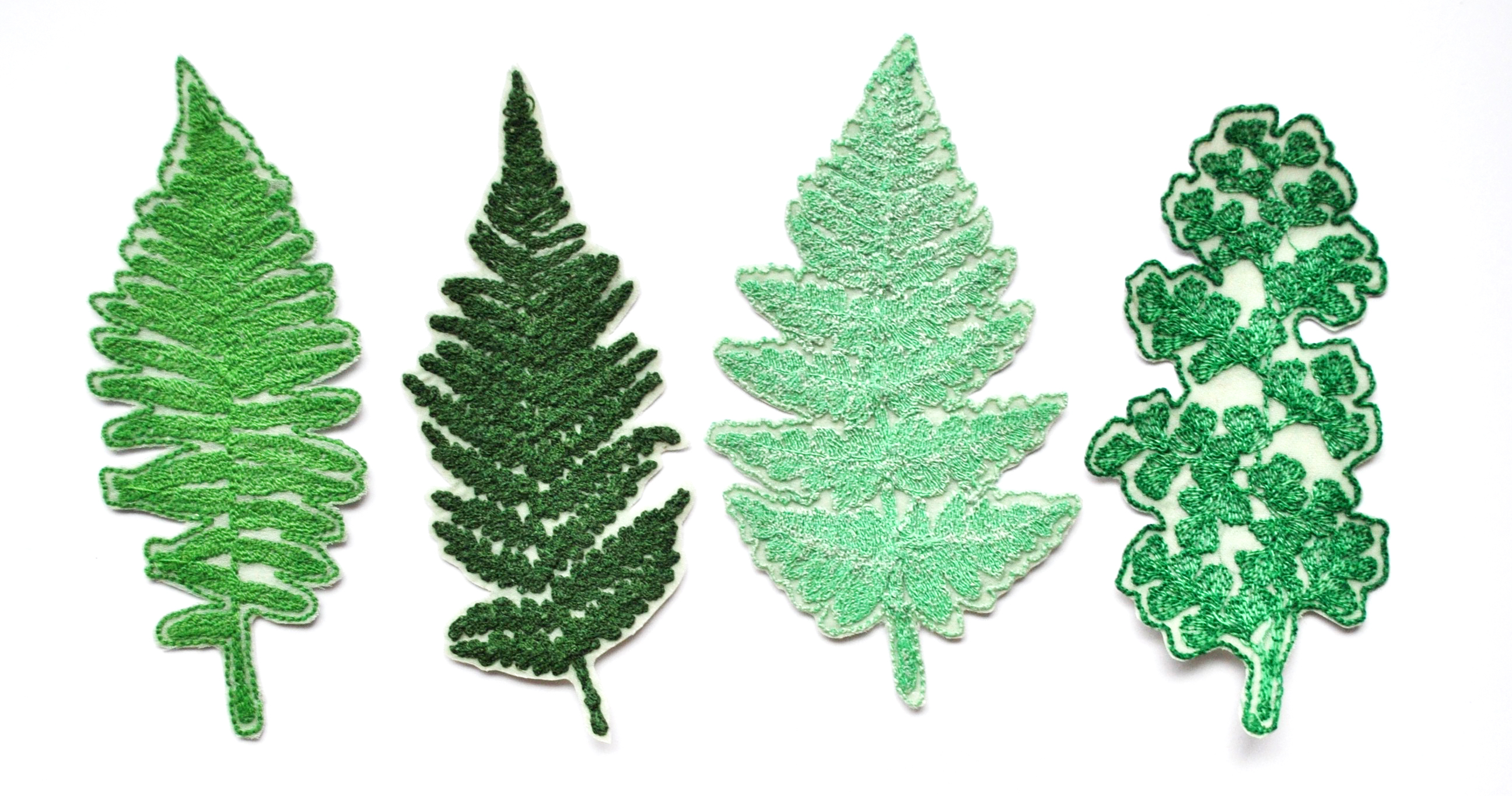 Fern Patches: 4 Pack