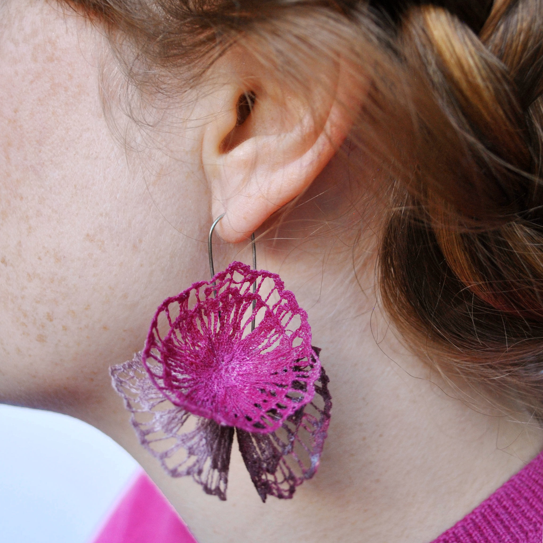 Triple Bloom Earrings