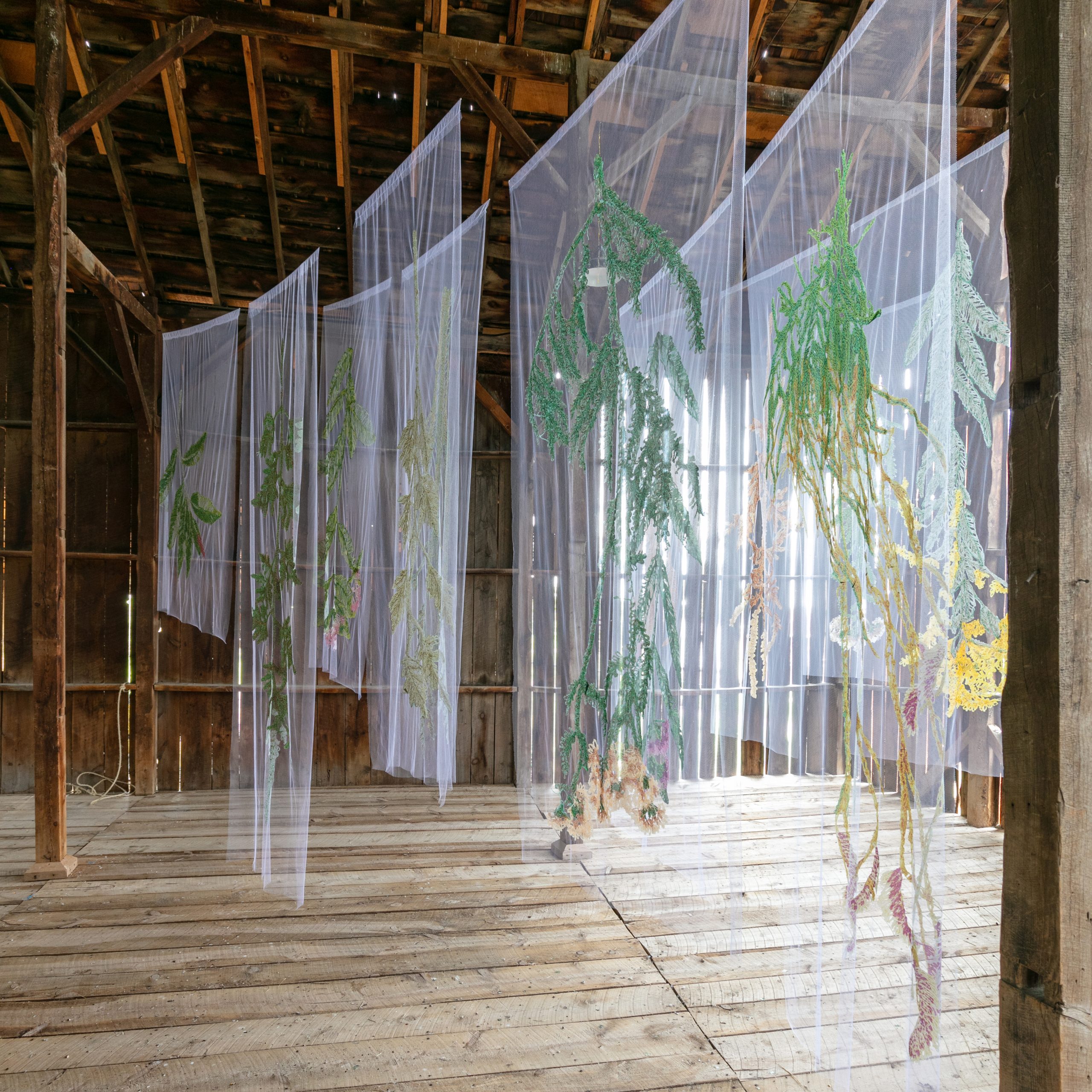 Amanda McCavour AgriCULTURE installation at Longmont