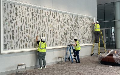 Public Art: Ode to a Prairie at The University of Wisconsin Madison