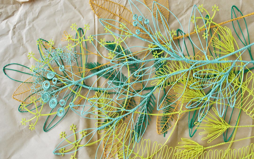 Public Art: Floral Canopy at Albee Square NYC