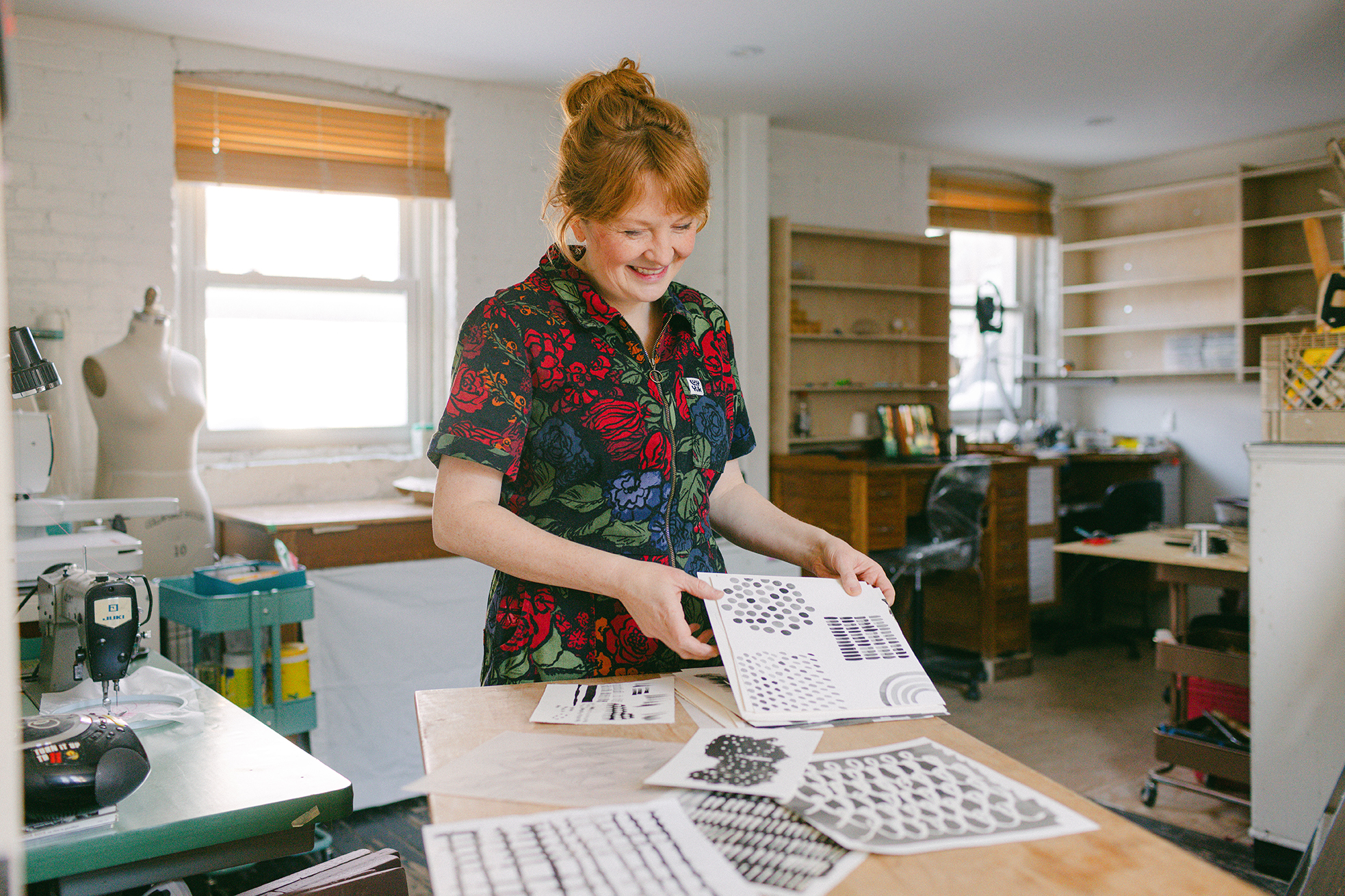 Amanda McCavour studio visit